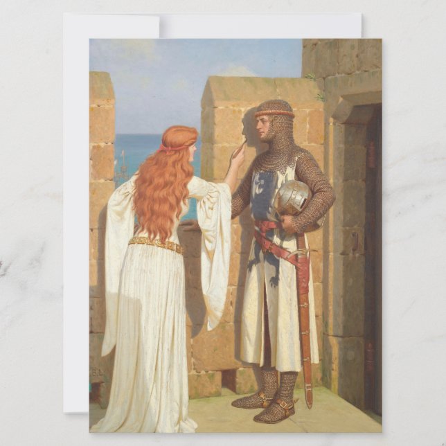 Tarjeta La sombra del caballero (Anverso)