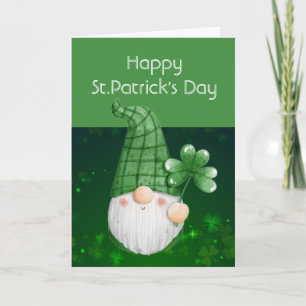 Tarjeta La suerte del Día de San Patricio