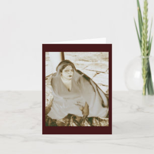 Tarjeta La tentación de Miru; Notecard