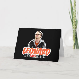 Tarjeta La teoría del Big Bang   Leonard
