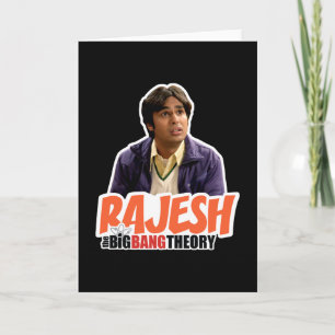 Tarjeta La teoría del Big Bang   Rajesh