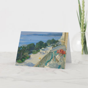 Tarjeta La terraza, Cap d'Ail   Sir John Lavery