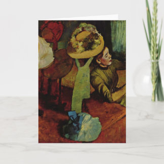 Tarjeta La Tienda de la Millería - Degas