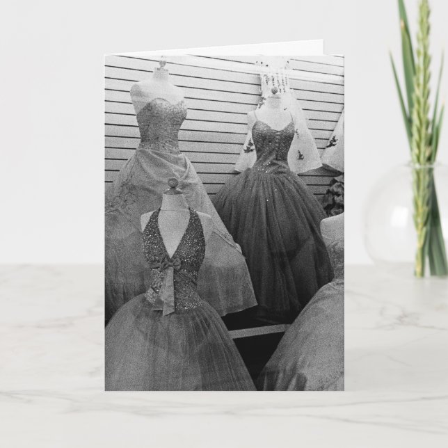 Tarjeta La Tienda De Vestidos (Anverso)