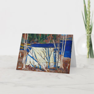 Tarjeta La tienda   Tom Thomson  