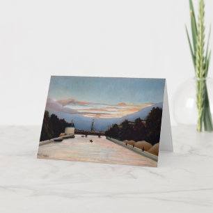 Tarjeta La Torre Eiffel   Henri Rousseau