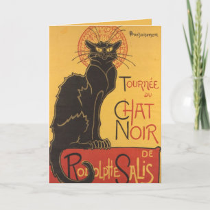 Tarjeta La tournée du Chat Noir