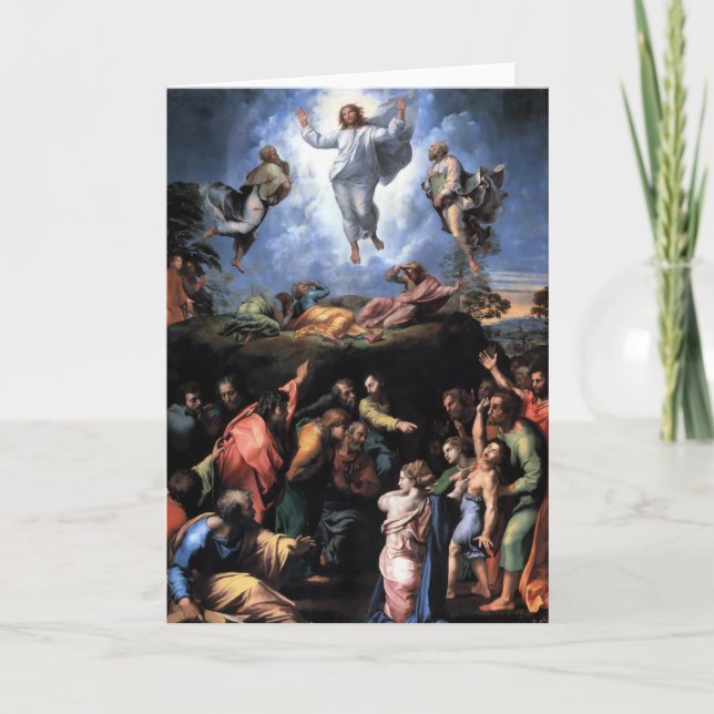 Tarjeta La Transfiguración Arte fino (Anverso)
