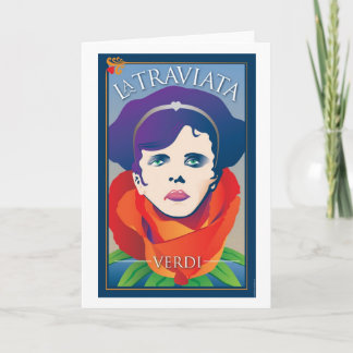 Tarjeta La Traviata, ópera