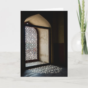 Tarjeta La tumba de Humayun en Nueva Delhi