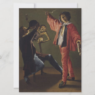 Tarjeta La última gota de cerveza antes de que termine la 