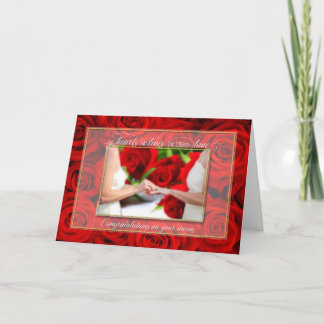 Tarjeta La Unión Lesbiana felicita al tema Red Rose