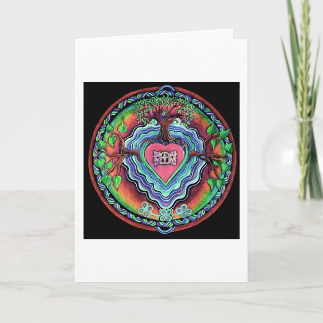 Tarjeta La ventana al corazón (Anverso)