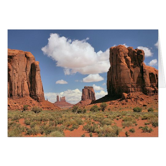 Tarjeta La ventana, valle del monumento, UT