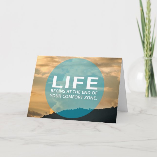 Tarjeta La vida comienza (Anverso)