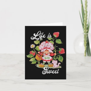 Tarjeta La vida de la fresa es dulce Vintage Berry G