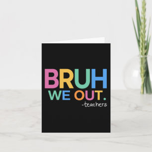 Tarjeta La vida de los profesores