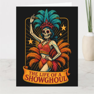Tarjeta La vida de un Showghoul