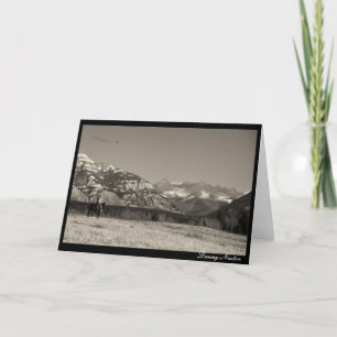 Tarjeta La vida de un vaquero