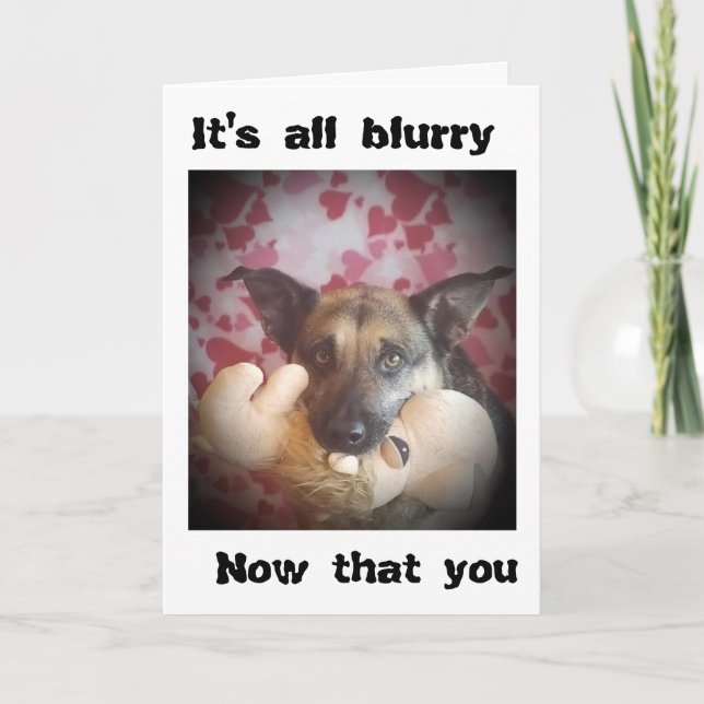 TARJETA LA VIDA ES **AZUL** AHORA QUE '¡TE HAS IDO!' (Anverso)