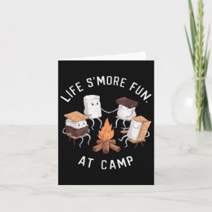 Tarjeta La Vida Es Más Divertida En Camp Marshmallow