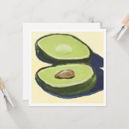 Tarjeta La vida es mejor con aguacates