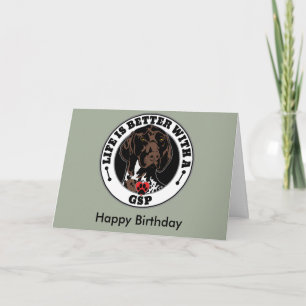 Tarjeta La vida personalizada del SGP es mejor con un SGP