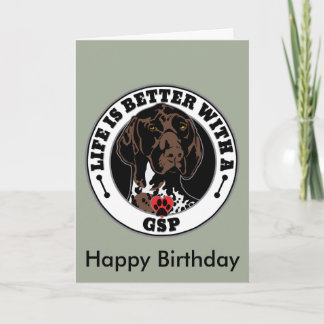 Tarjeta La vida personalizada del SPG es mejor con un SPG