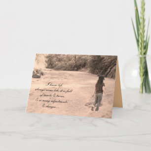 Tarjeta La vida puede ser dura......