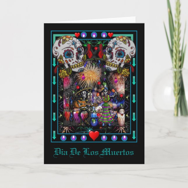 Tarjeta La vida se celebra (Anverso)