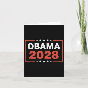 Tarjeta La vieja elección patriótica política de Obama 202