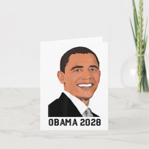 Tarjeta La vieja elección patriótica política de Obama 202