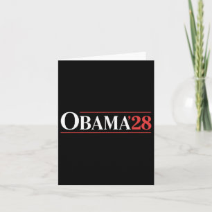 Tarjeta La vieja elección patriótica política de Obama 202