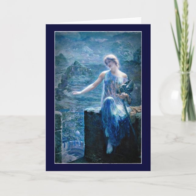 Tarjeta La vigilia de Valkyrie (Anverso)