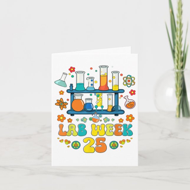 Tarjeta Lab Scientist Lab Week 2025 Mystery Machine Of Dia (Anverso)