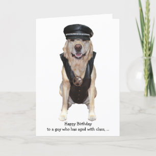 Tarjeta Laboratorio divertido del motorista