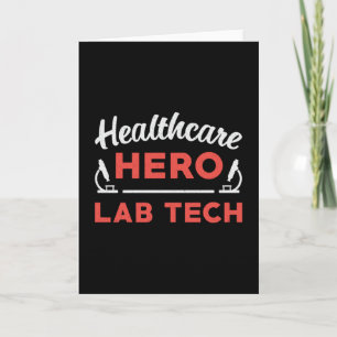Tarjeta Laboratorio Técnico de Salud Hero Lab Tech