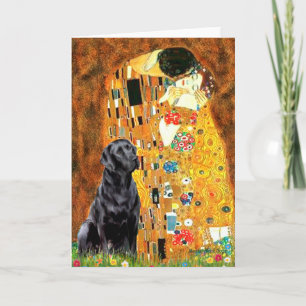 Tarjeta Labrador 4 (negro) - El Beso