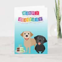 Labrador Recuperever Lab Perro Torta de cumpleaños