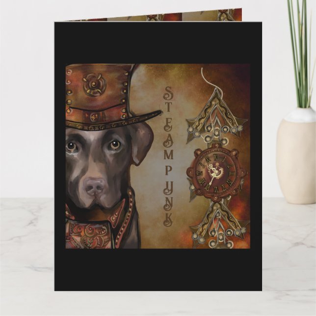 Tarjeta Labrador Retriever (Anverso)