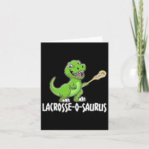 Tarjeta Lacrosse T-rex Dino Lacrosse Raca