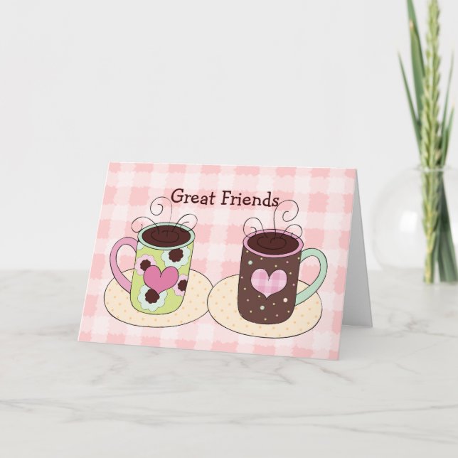 Tarjeta Ladies Friendship Greeting Card (Anverso)