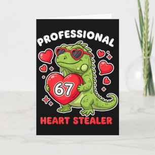 Tarjeta Ladrón de Corazones Profesional San Valentín 67 Me