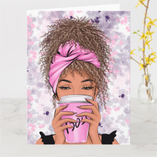 Tarjeta Lady Boss Life, Jefe Babe Mujer Postcard