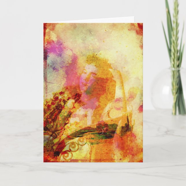 Tarjeta Lady Digital Art All Occasis (Anverso)