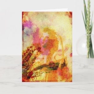 Tarjeta Lady Digital Art All Occasis
