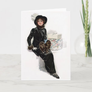 Tarjeta Lady in Black