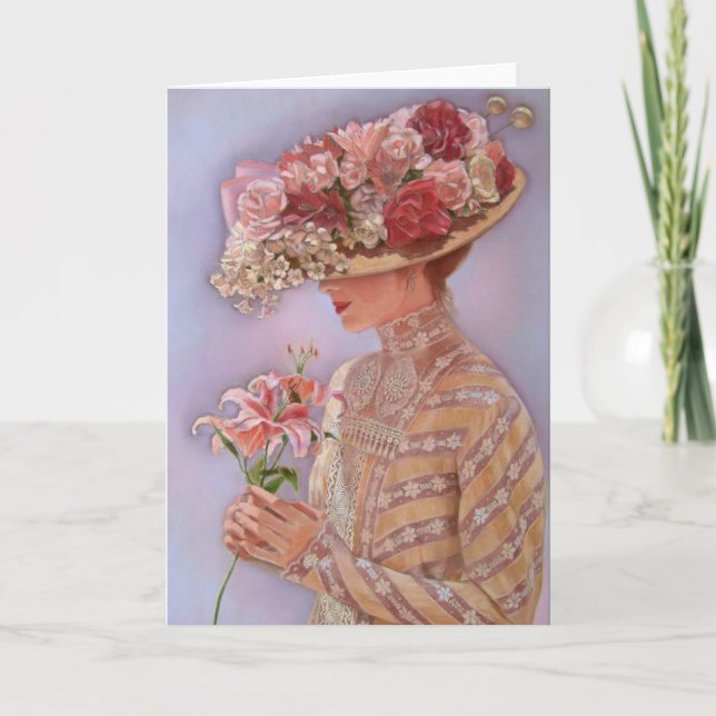 Tarjeta Lady Jessica Greeting Card (Anverso)