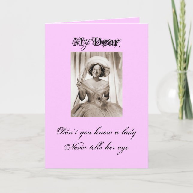Tarjeta Lady Ronette - Personalizado (Anverso)