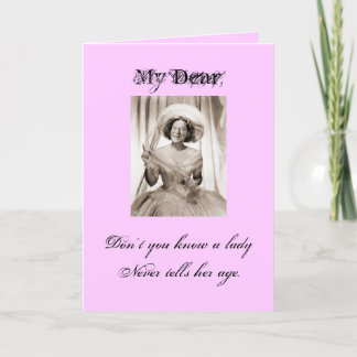 Tarjeta Lady Ronette - Personalizado